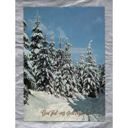 God Jul Och Gott Nytt Ar - Sweden - Postally Used - Malmo 23rd December 1968