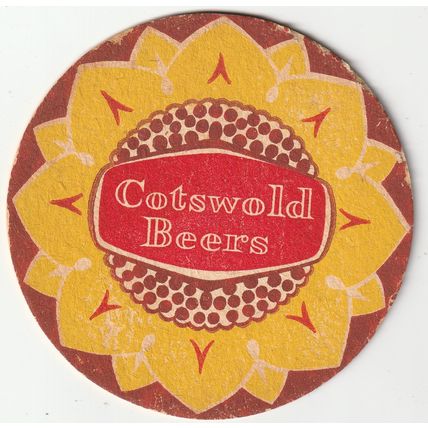 BEER MAT - STROUD BREWERY - COTSWOLD BEERS - (Cat No 009) - (1961)