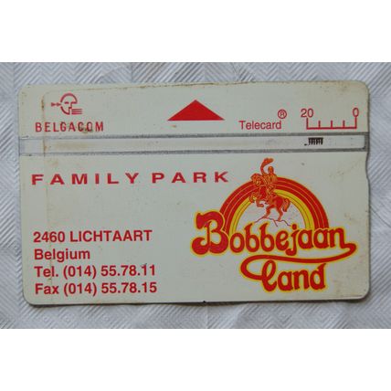 Belgium Phone Card - Bobbyjaanland Family Park