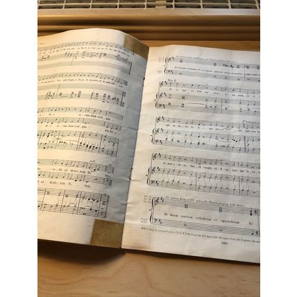 Mass in Honour of St Brigid. Sheet music c. 1890, 19 pages. collectable