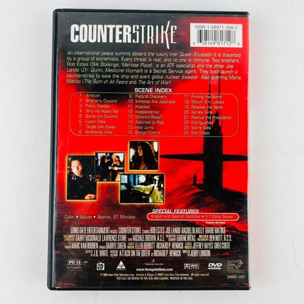 Counterstrike (Attack On The Queen) DVD Joe Lando, Rob Estes, Marie Matiko