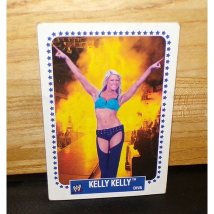 TOPPS HERITAGE IV-4 2008 WWE DIVA KELLY KELLY CARD #62