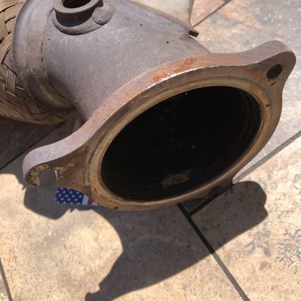 Land Range Rover Evoque L538 L550 2.0L Intermediate Flex Exhaust Downpipe LR2