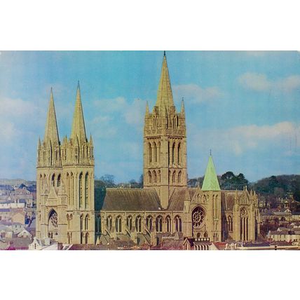 Postcards Truro Cathedral, Cornwall. Job lot