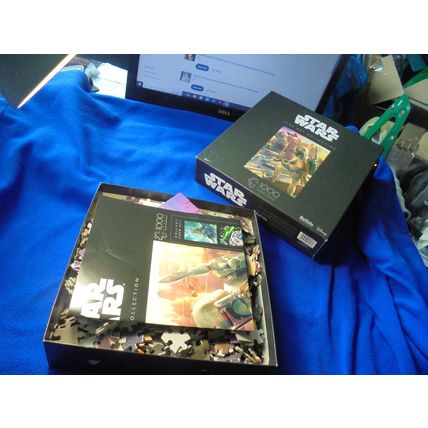 STAR WARS BOBA FETT 1000 Piece PUZZLE!! Buffalo Games!! $20.00 Shipped!! For the