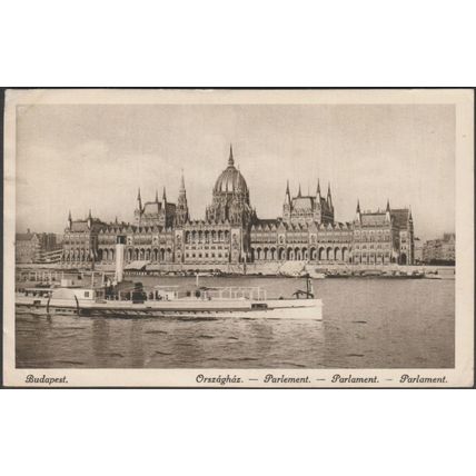 Országház, Budapest, 1926 - Divald Levelezőlap