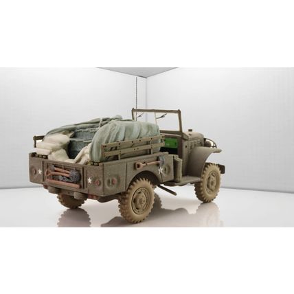 DODGE WC 51 3/4 TON WEAPONS CARRIER U.S. ARMY KOREAN WAR - CORGI US51703 1/43