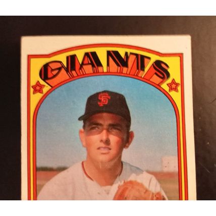 Topps 1972 185 Ron Bryant Pitcher San Fransico Giant 6.0 Excellen Mint Condition
