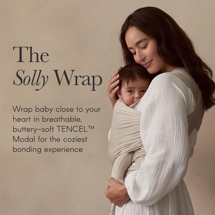 Solly Baby Wrap Carrier, Newborn to Toddler 8-25 Lbs., Buttery-Soft & Lightweigh