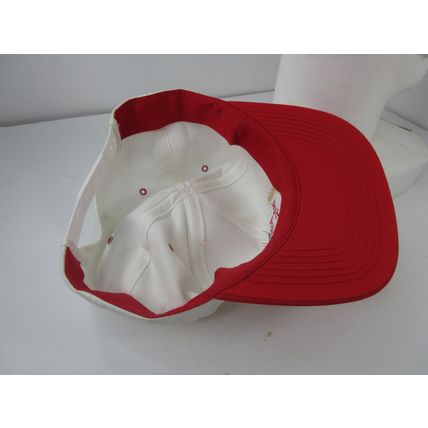 Vintage AgriPro Big Dawg Wheat Trucker Hat Snapback Patch Cap White Red Flat