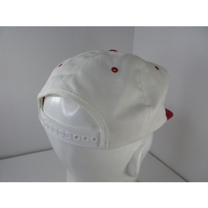Vintage AgriPro Big Dawg Wheat Trucker Hat Snapback Patch Cap White Red Flat