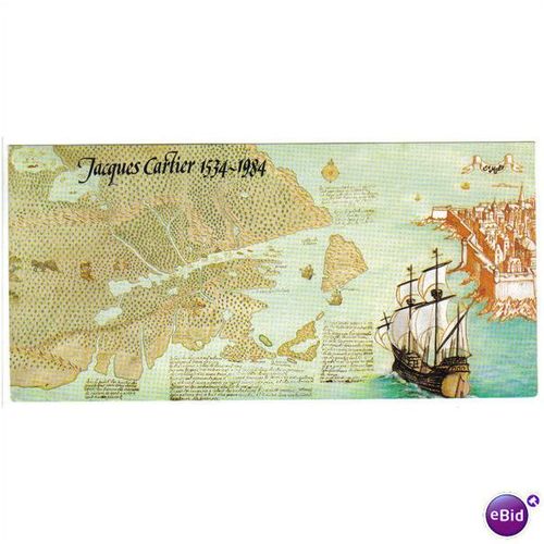 1984 FRANCE JACQUES CARTIER`S 1ST VOYAGE TO CANADA