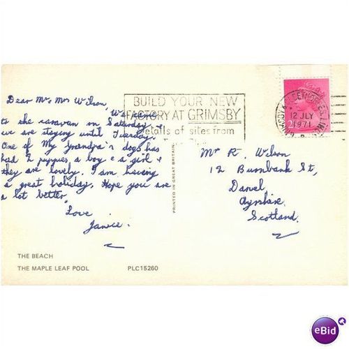 GB Postcard 1971 - Sutton-on-Sea, Lincolnshire