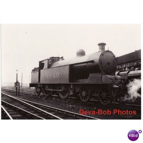 Railway Photo LNWR Precursor Tank 6800 WILLESDEN LMS 4-4-2T Loco L&NWR