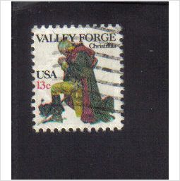 1977 USA christmas 13c f/u sg1705