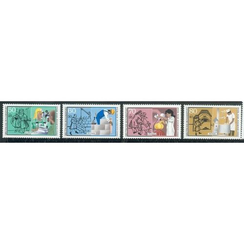 Germany 1986 - SG2122-25 - Youth Welfare - Trades - 1st series (unused)
