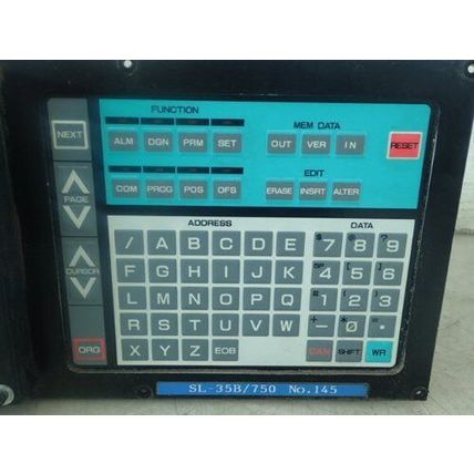 YASKAWA JZNC-OP137 CRT UNIT,JZNC0P137,TOTOKU CRT DISPLAY UNIT MDT948B-3B,EI