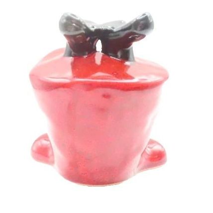 Ceramic Santa with Legs in the Air 12 CM Festive Christmas Decoration Jesus