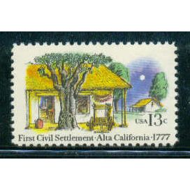 1725 13c First Civil Settlement Fine MNH MA0686