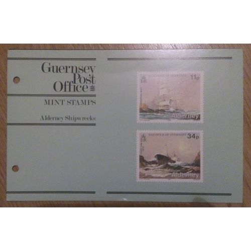 Mint Stamps: Alderney Shipwrecks: 1987, MNH