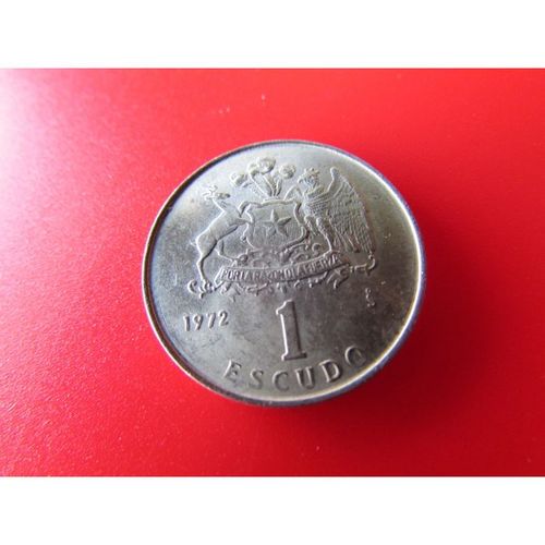 1972 CHILE ONE ESCUDO FREE POST. AAW