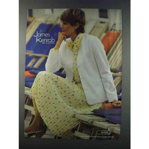 1981 James Kenrob by Dalton Fashion Ad
