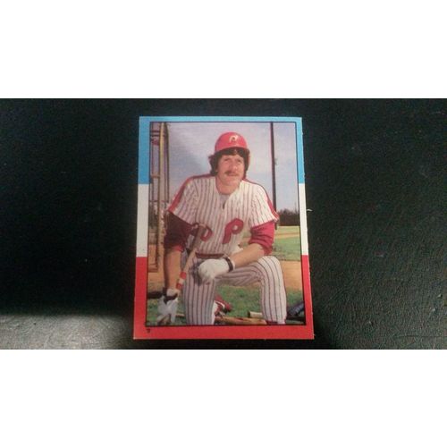 1982 Topps Stickers Card # 003 Mike Schmidt Excellent (5) Philadelphia Phillies