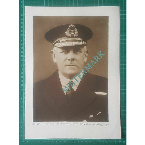 X746) Rear Admiral Charles Lionel Vaughan-Lee Air Services World War 1 - 1919