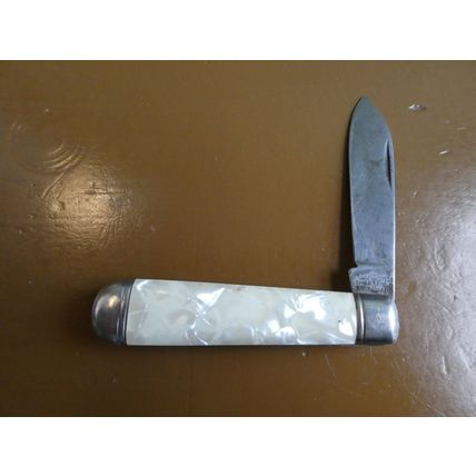 Small Vintage single bladed pen/pocket with white handle by Richards ,Sheffield
