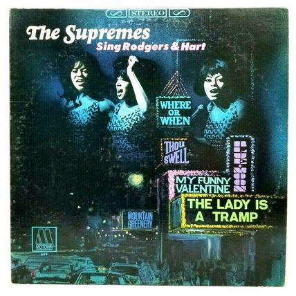 The Supremes Sing Rodgers & Hart 1967 LP Vinyl Record (P2)