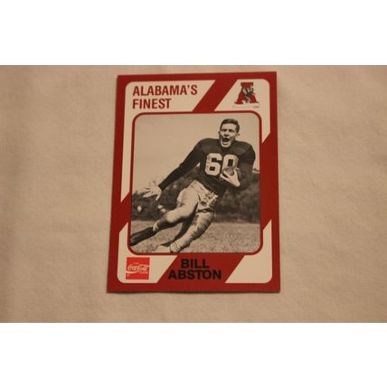 Bill Abston 1989 Collegiate Collection Alabama's Finest NO. 402