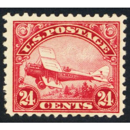 C6, Mint NH 24¢ Airmail - Nice Fresh Stamp CV $130 - Stuart Katz