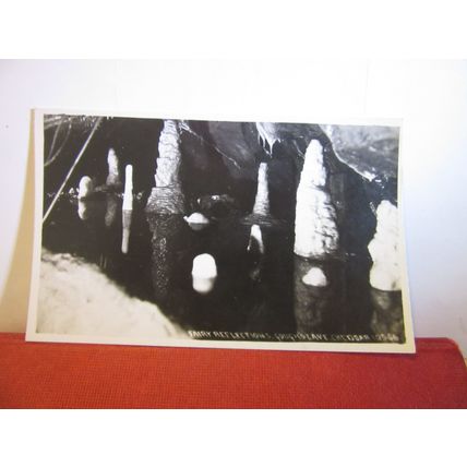 FAIRY REFLECTIONS GOUGH'S CAVE, CHEDDAR, unused antique postcard blank back #