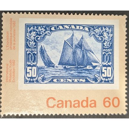 Stamp Canada SG1041 1982 60c Intl Philatelic Youth Exhibition Used
