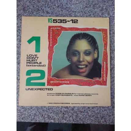 Sharon Brown – Love Don't Hurt People (VS53512) 1982 (12" Single)