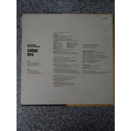 Stan Kenton – Cuban Fire! (ST1008) 1956 (LP)