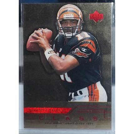 1999 Upper Deck AKILI SMITH (Bengals) Quarterback Class Rookie Card #QC2
