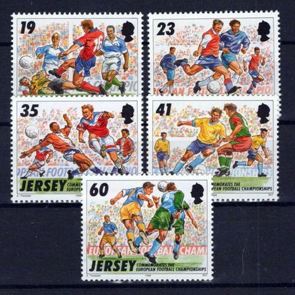 Jersey 750-754 MNH Sports Games Soccer Championships ZAYIX 0524S0070