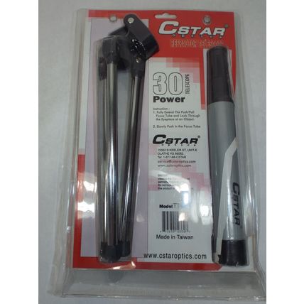 New CSTAR OPTICS 30 Day Night POWER Referactor TELESCOPE MODEL TT-330 FL:230MM
