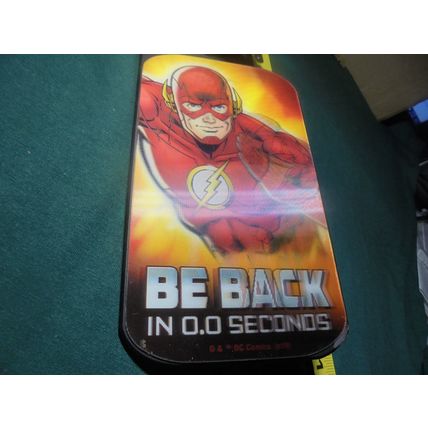 THE FLASH LENTICULAR HOLOGRAM DOOR HANG!! DC Comics! Wicked Cool! $22.00 Shipped
