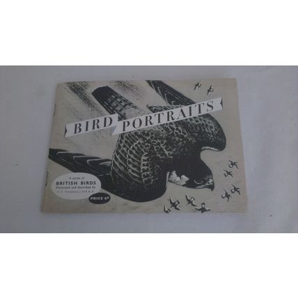BROOKE BOND BIRD PORTRAITS 1957 FULL SET IN ALBUM VG condition