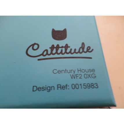 Cattitude - Pink with Cats Design - Mug - Design Ref 0015983 - New in Box