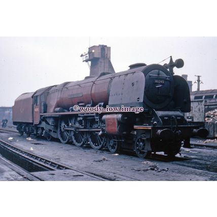 pu2764 - Engine No.46245 City of London at Camden Shed - print 6x4