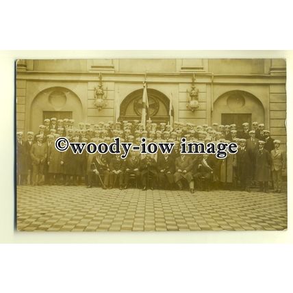 su1683 - Swedish - Military Officers ? - postcard