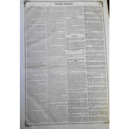 Scientific American, November 10, 1855. Stephenson's flexible boat; fire engines