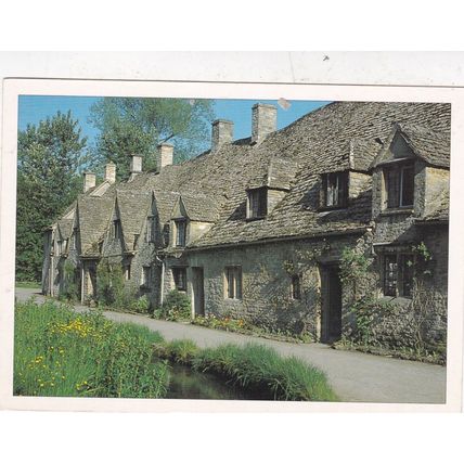 Country Cottages England Postcard posted 1996 creased