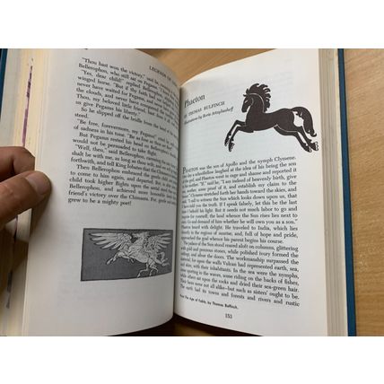 1964 YOUNG FOLKS SHELF OF BOOKS "LEGENDS OF LONG AGO" VOL 7 HARDBACK BOOK (P5)