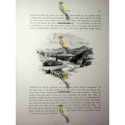 Bridge Over The Melos, Smyrna (Izmir), Turkey, Book Illustration (Print), 1890