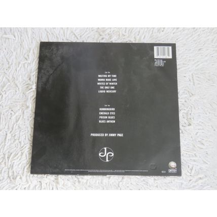 JIMMY PAGE, OUTRIDER VINYL LP.