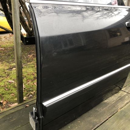 Audi D2 S8 A8 Driver Left Rear Door Window Glass Regulator Assembly Tinted